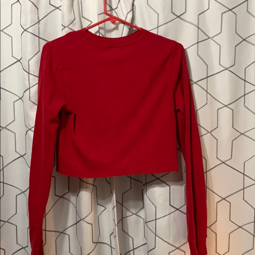 red long sleeve
